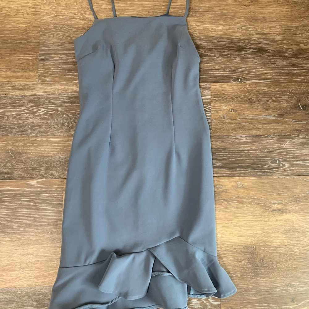 blue she + sky mini dress